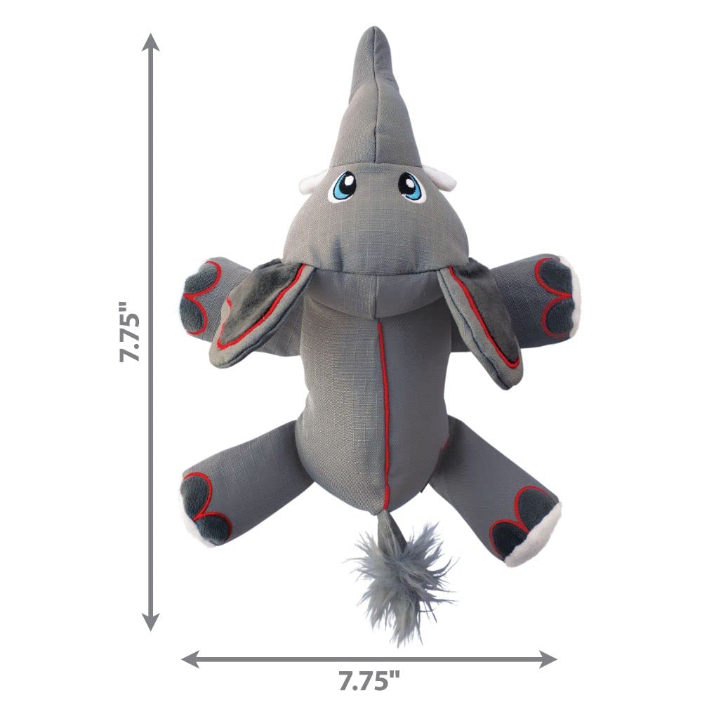 Kong - Cozie Ultra Ella Elephant - Squeaky Plush Dog Toy With Reinforced Seams - For Medium Dogs