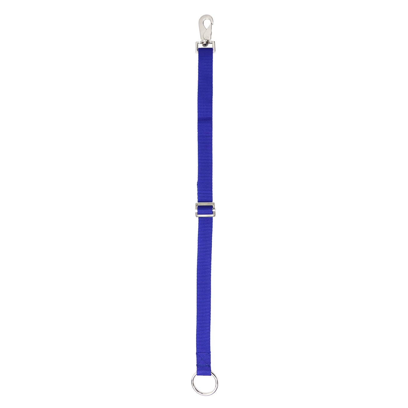 Heavy Duty Adjustable Horse Water Bucket Straps Hangers By Derby (Royal Blue)