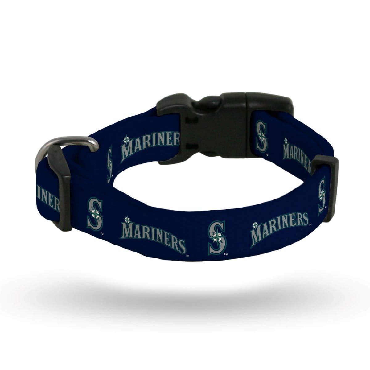 MLB Seattle Mariners Pet CollarPet Collar Large, Team Colors, Large