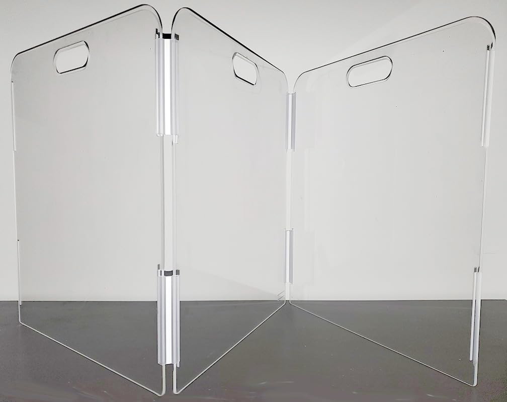 Pet Barrier (3-Panel) | Free-Standing Pet Gate | Foldable | Protect Your Indoor Living Spaces, Decorations, and Important Items 