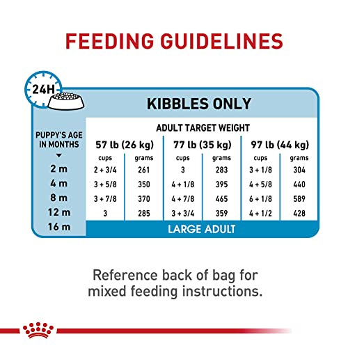 Royal Canin Size Health Nutrition Dry Large Breed Puppy Food, Supports Brain Development, Immune Support and Digestive Health, 3