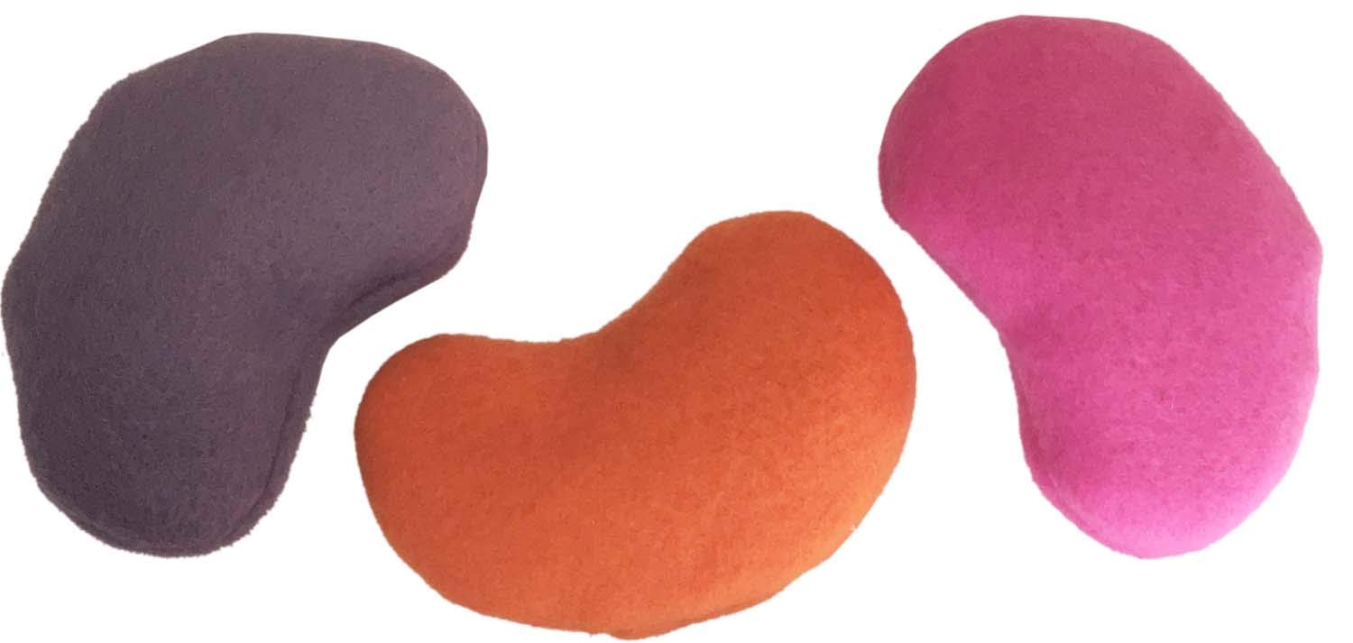 Cat N' Around Easter Jelly Bean Catnip Toys, Set Of 3