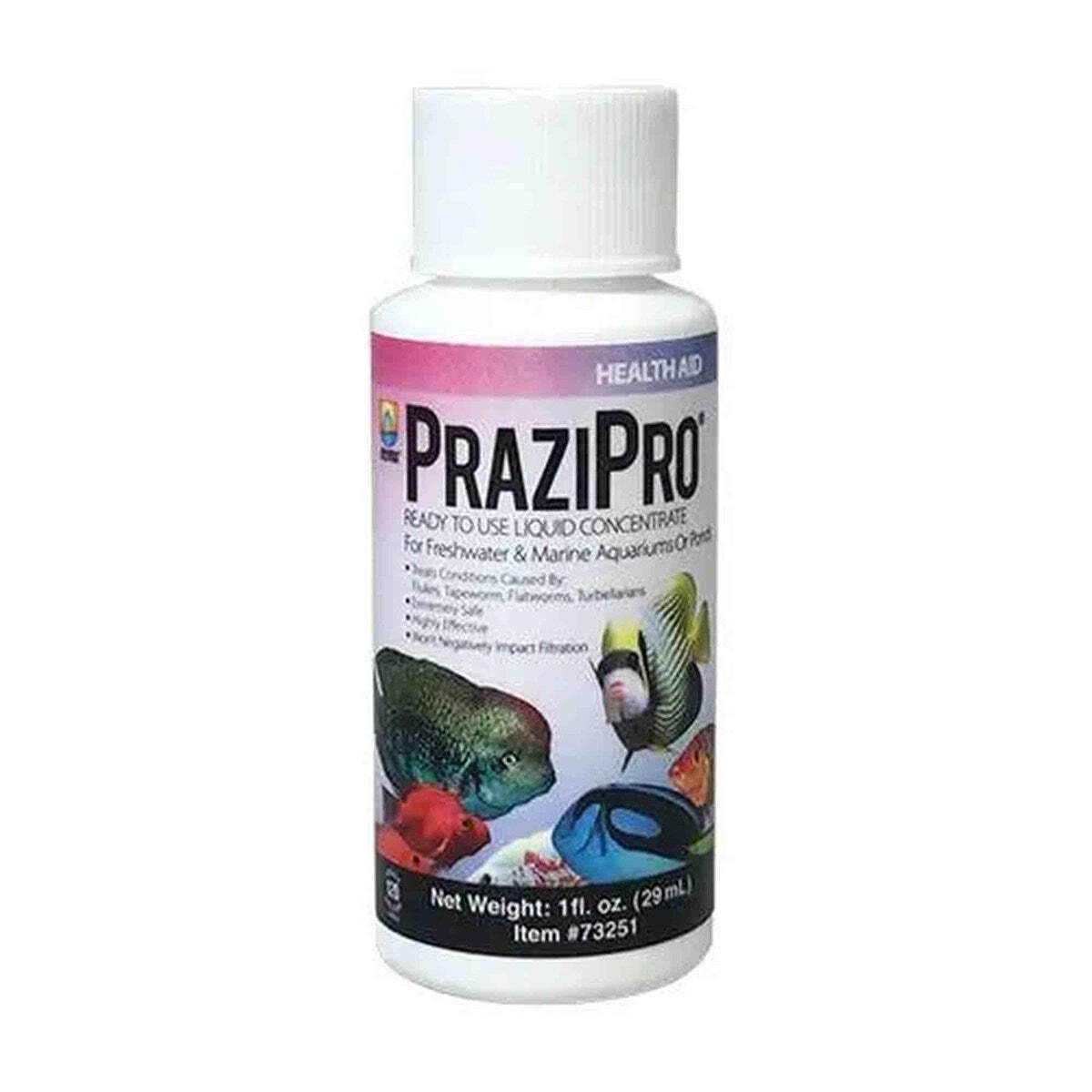 Hikari Prazipro Aquarium Treatment, 16 fl. oz., Black, Model 330322