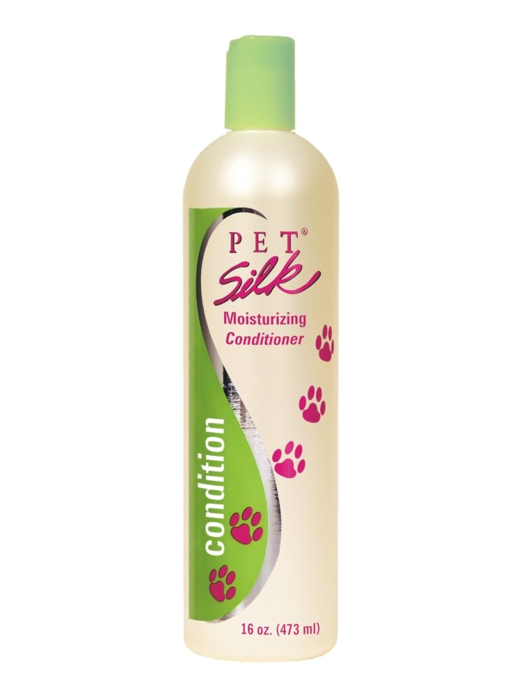 Pet Silk Moisturizing Conditioner (16 Ounce) - Conditioning For Cats, Horse & Rabbits - Dog Moisturizing Conditioner With Herbal