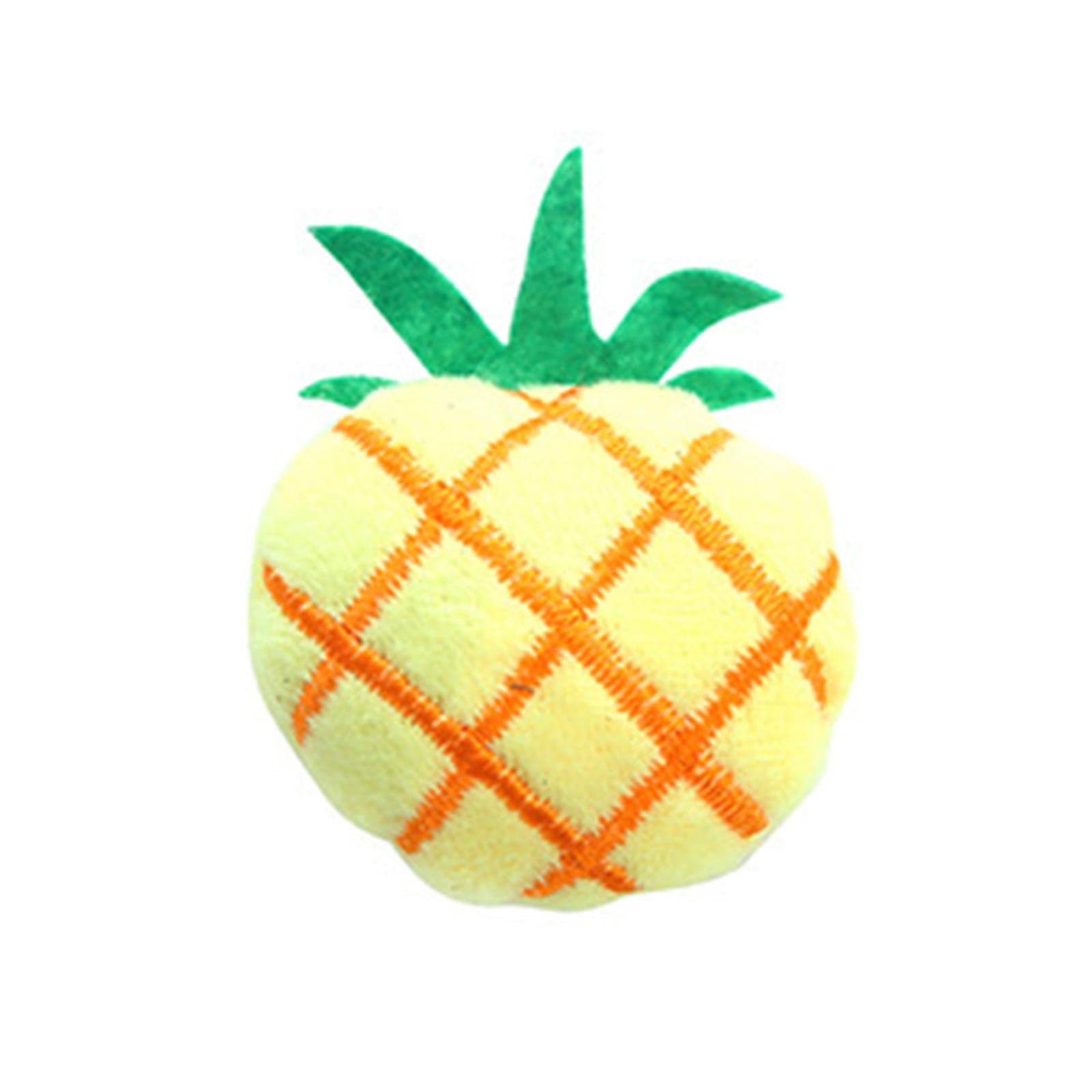 Ujeavette Cats Chew Toys Interactive Cat Toys Cat Pillows Catnip Toys For Indoor Cats Pineapple