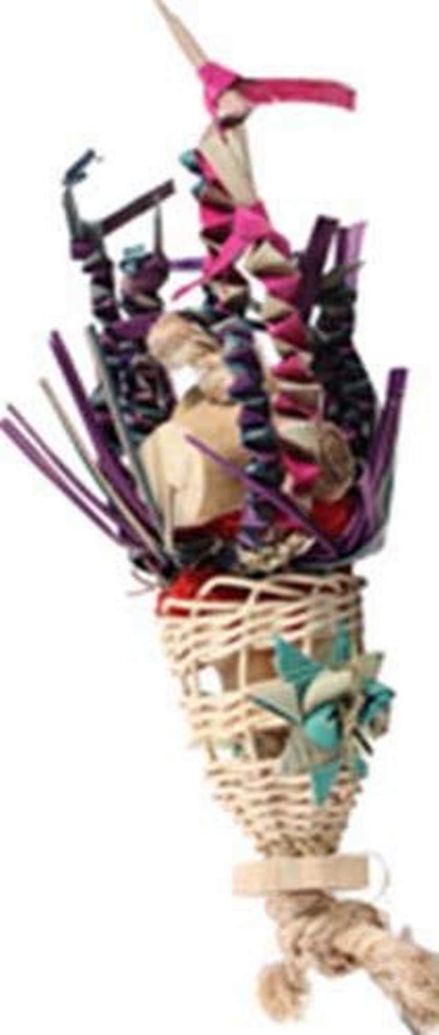 HAPPY BEAKS SQUIDDY BIRD TOY - HB46710 (Pack of 1)