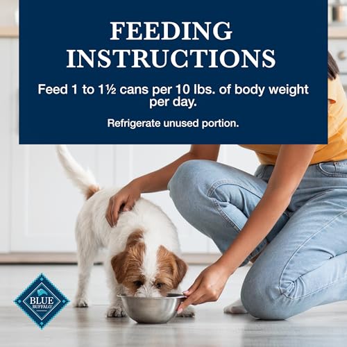 Blue Buffalo Homestyle Recipe Natural Adult Healthy Weight Wet Dog Food, Chicken 12.5-oz can (Pack of 12)