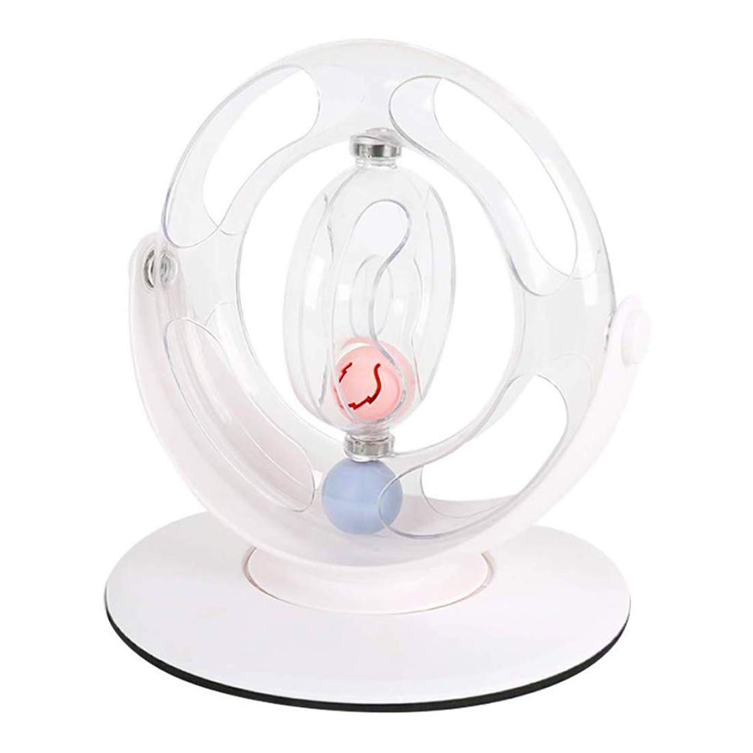 Petvogue Cat 360 Space Spinning Ball Toy Roller Cat Toy Mental And Physical Exercise Training Toys Equipped With Bell Dazzle Cat