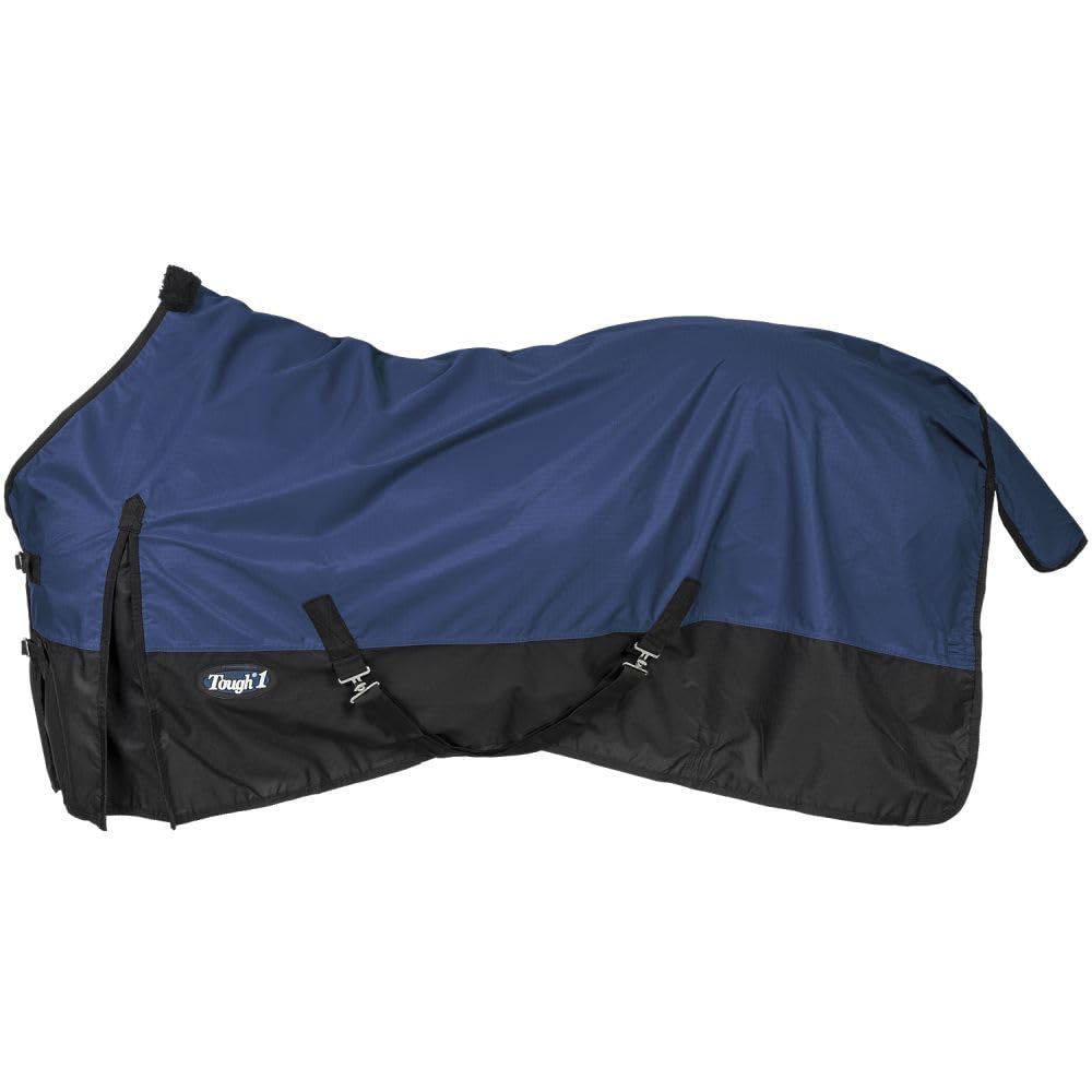 Tough 1 600 Denier Waterproof Horse Sheet, Navy Blue, 81-Inch