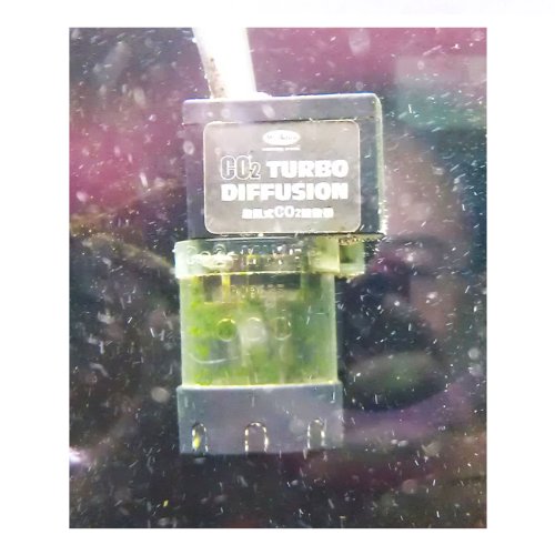 Mr. Aqua CO2 Turbo Diffuser 200 - Black, Model MA-020 for Aquariums