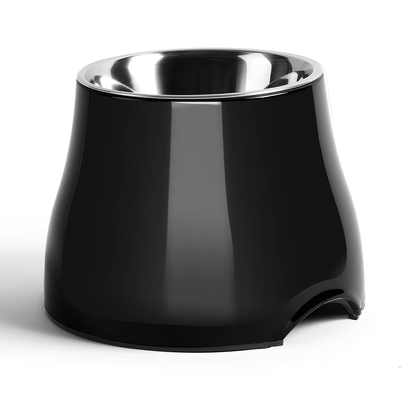 yoken Elevated Dog Bowls,[Prevention of Vertebrae Disease] Non-Slip,Stainless Steel Bowl,High Capacity,for Medium/Small Size Dog