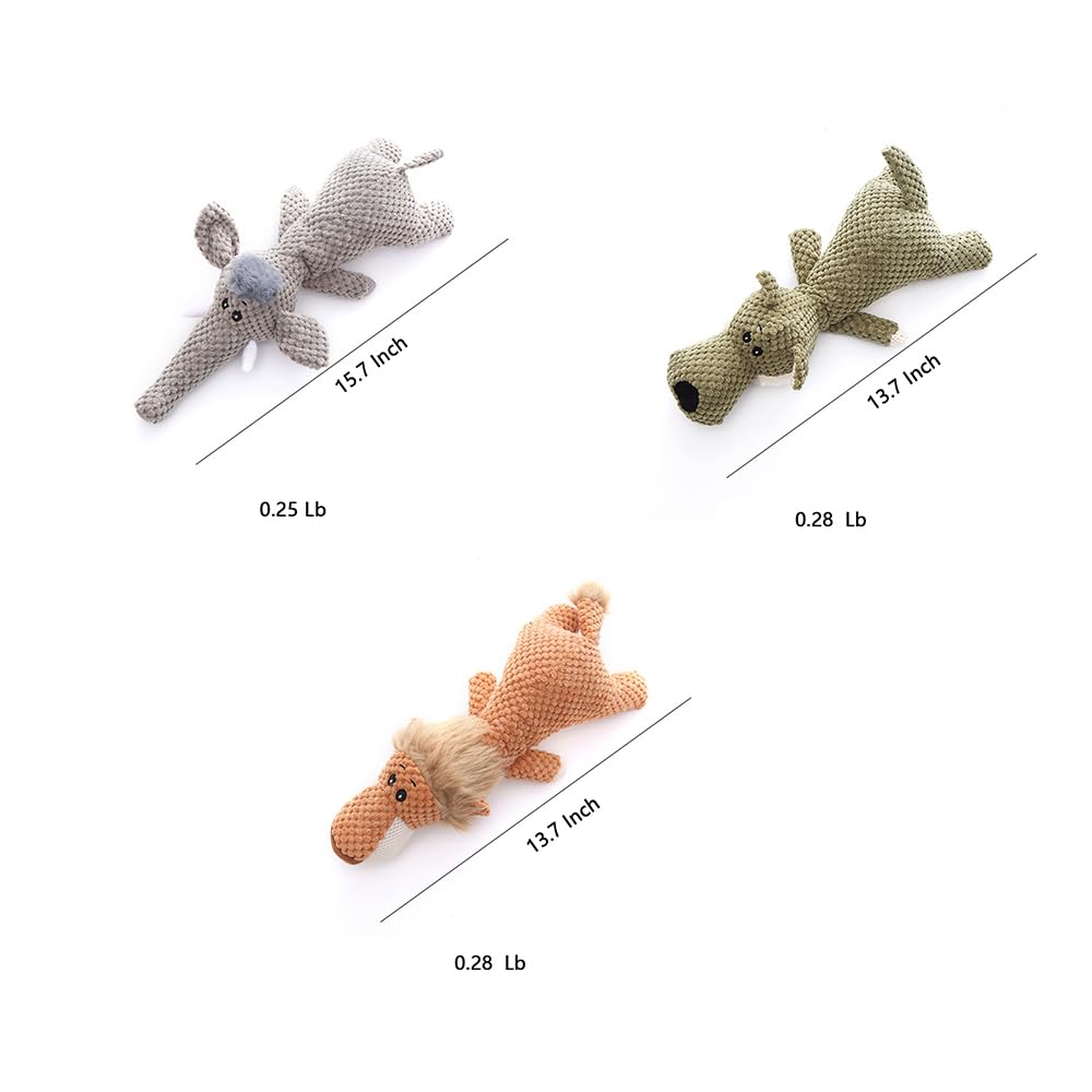 Abamabby Dog Plush Toy Soft Chew Toy For Dog Cute Durable Dog Toy Stuffed Animal Dog Plush Toy Puppy Pet Mutt Toy Plush Dog Chew