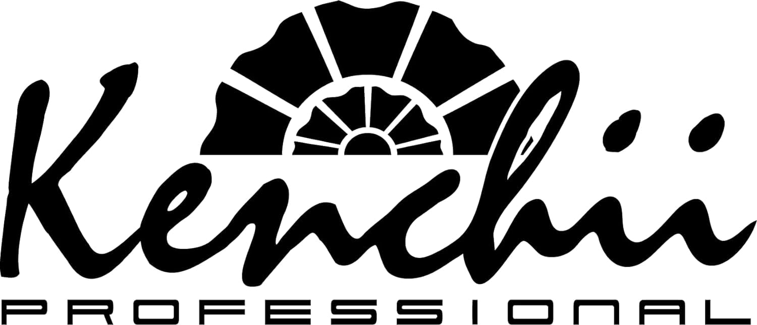 Kenchii Love Dog Grooming Scissors, 6.5 Inch Curved Balltip Shears, Dog Scissors For Grooming, Professional Pet Grooming Scissors, Safety Round Tip Shears