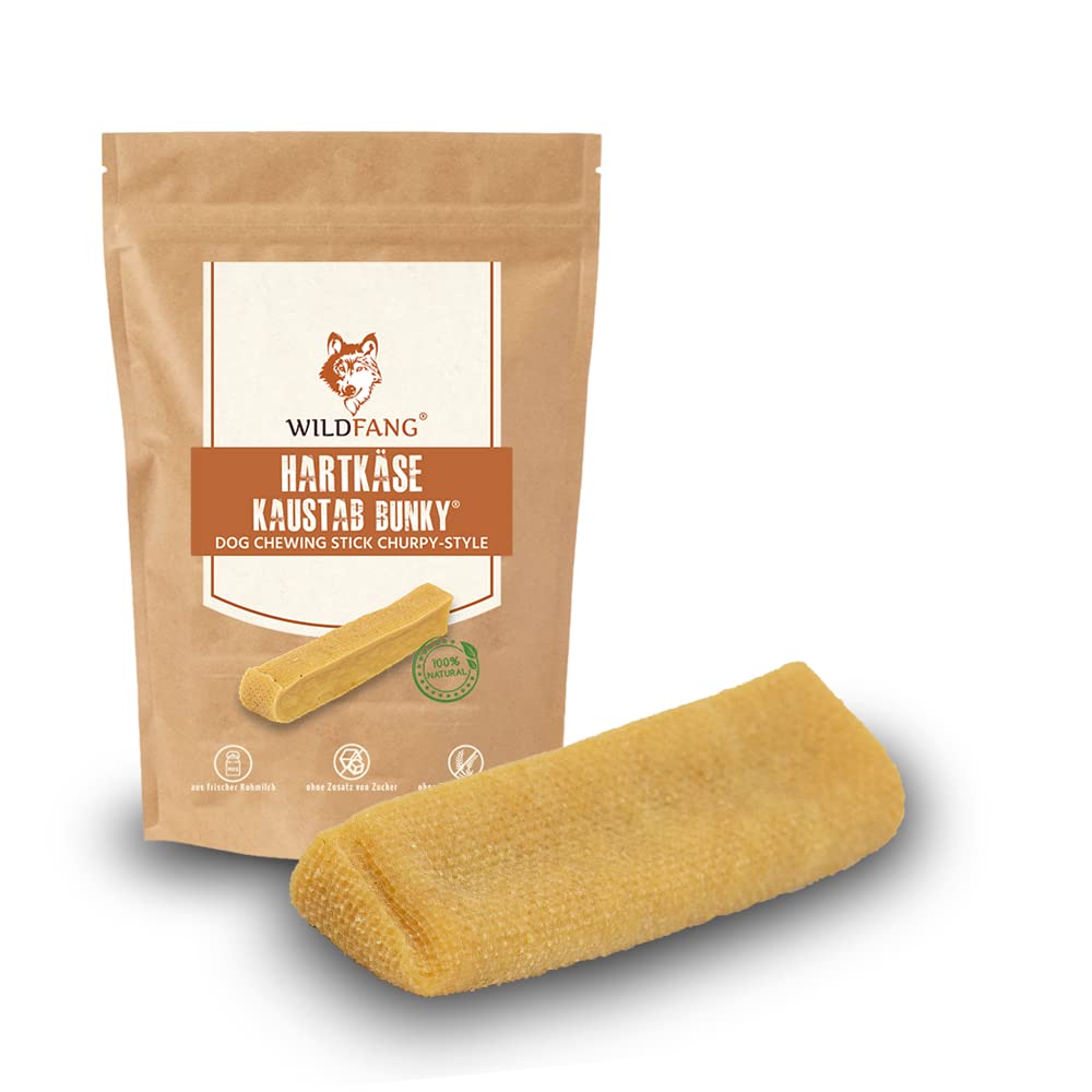 Wildfang Natural Yak Chews for Dogs, Hard Yak Cheese Dog Chews from Cow Milk - Cheese Yak Chews for Large Dogs & Small Dogs, Yak