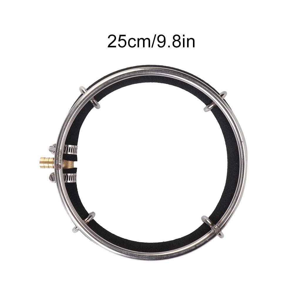 Pssopp Aquarium Round Air Bubble Diffuser, Fish Pond Oxygenation Bubbler Aquarium Aerator Bubble Stone Aquarium Air Stone Disc F