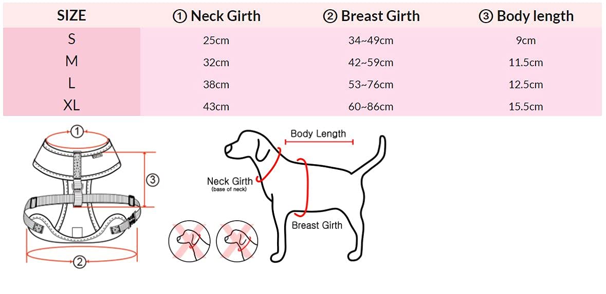 Puppia Soft Harness Ii - Orange - L