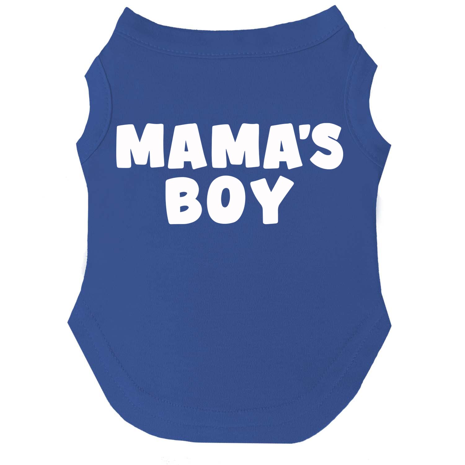 Mama'S Boy Mother'S Day, Valentine'S Day Dog Tee Shirt Sizes For Puppies, Toys, And Large Breeds (Royal Blue, 6X-Large 944)