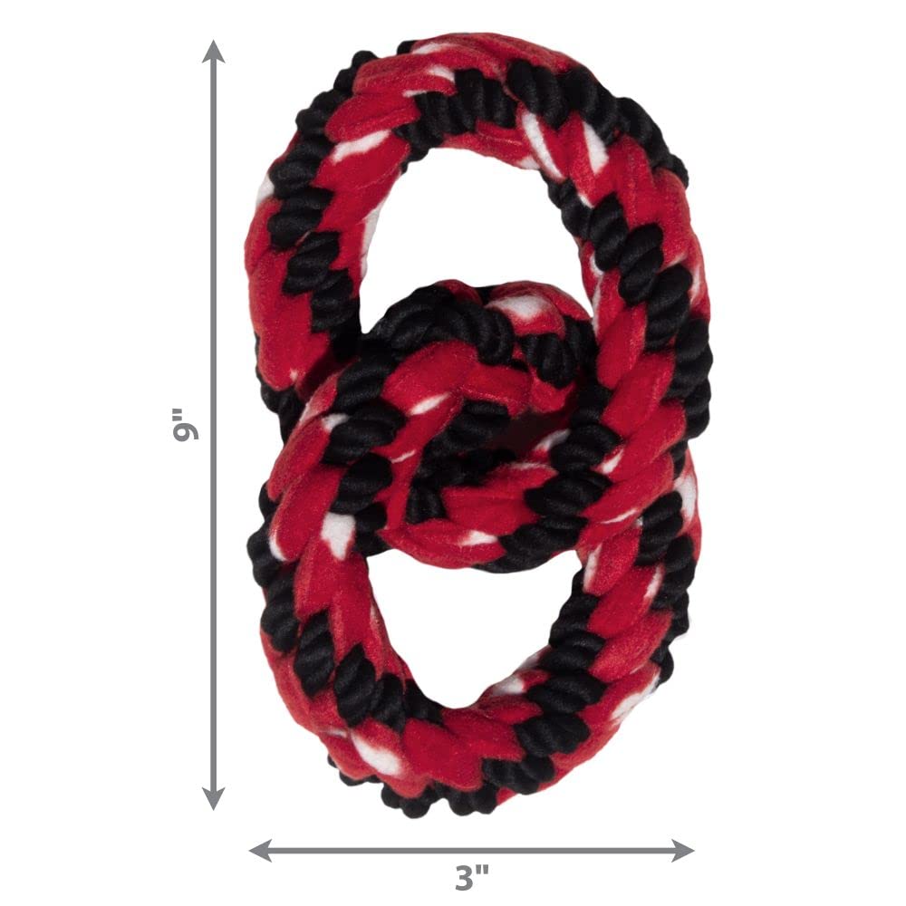 Kong Signature Rope Double Ring Tug