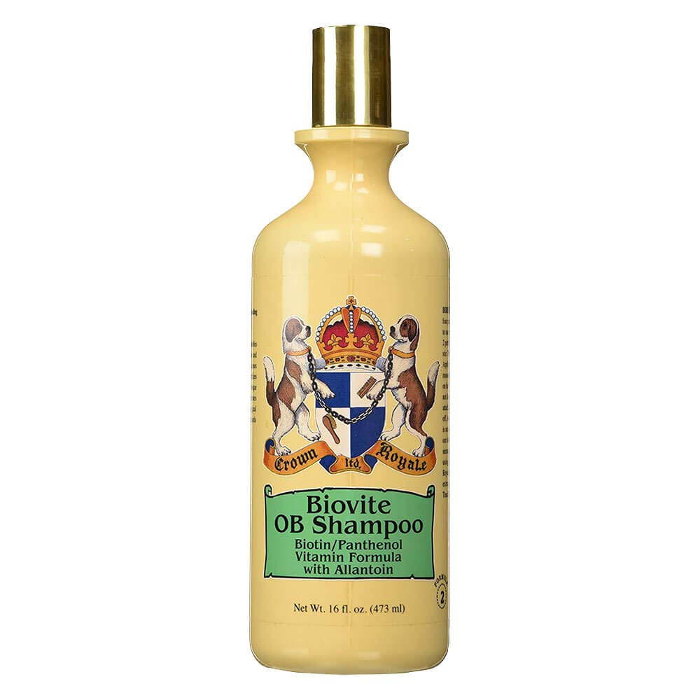 Crown Royale Biovite Formula 2 Dog Shampoo Concentrate, Adds Medium Bodied Texture, Adds Volume, Safe For Use on Cats and Dogs, 