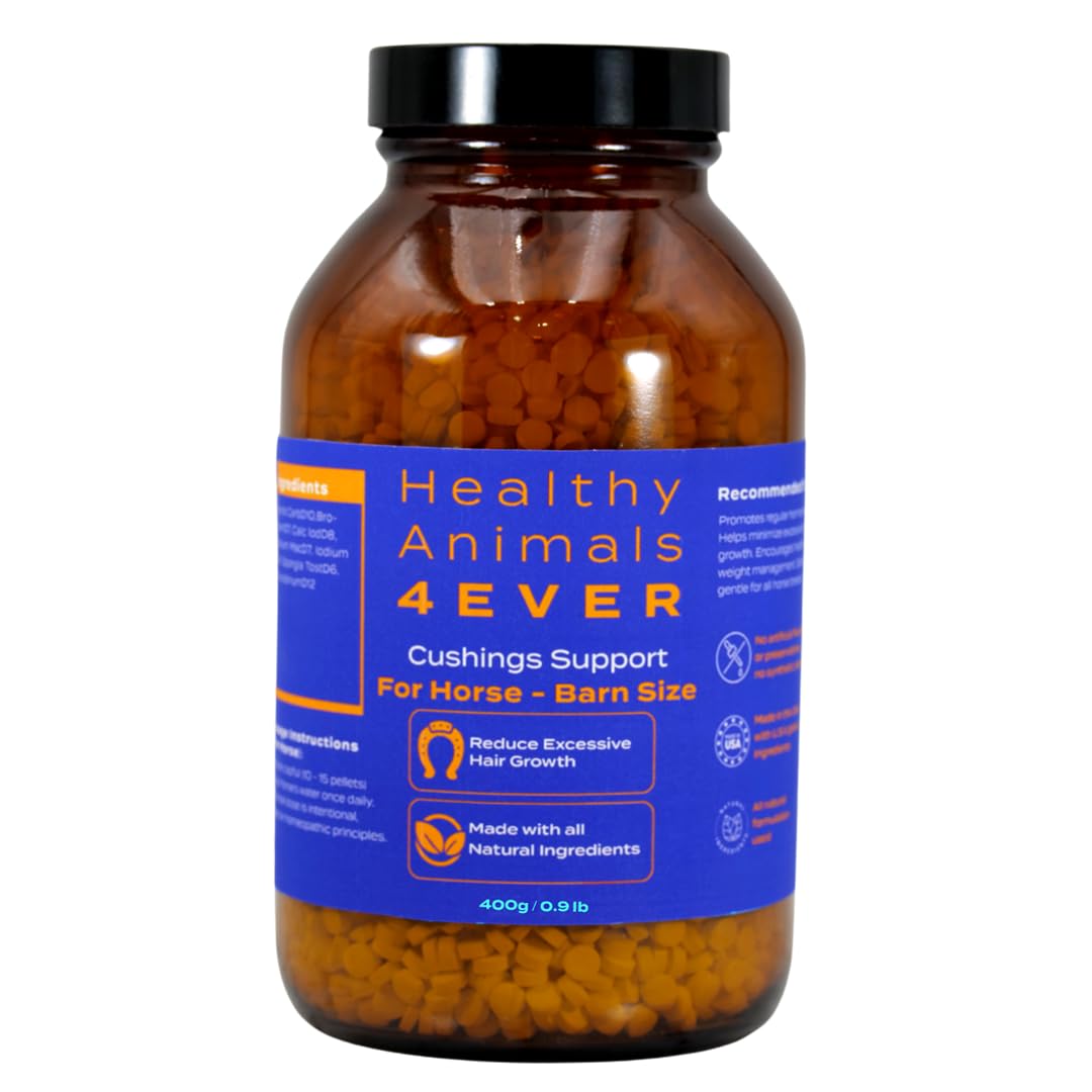 HA4E - Horse Digestive Support for Cushings Disease - Preventative Care - Highly Effective, Natural Homeopathic Supplement - Tab
