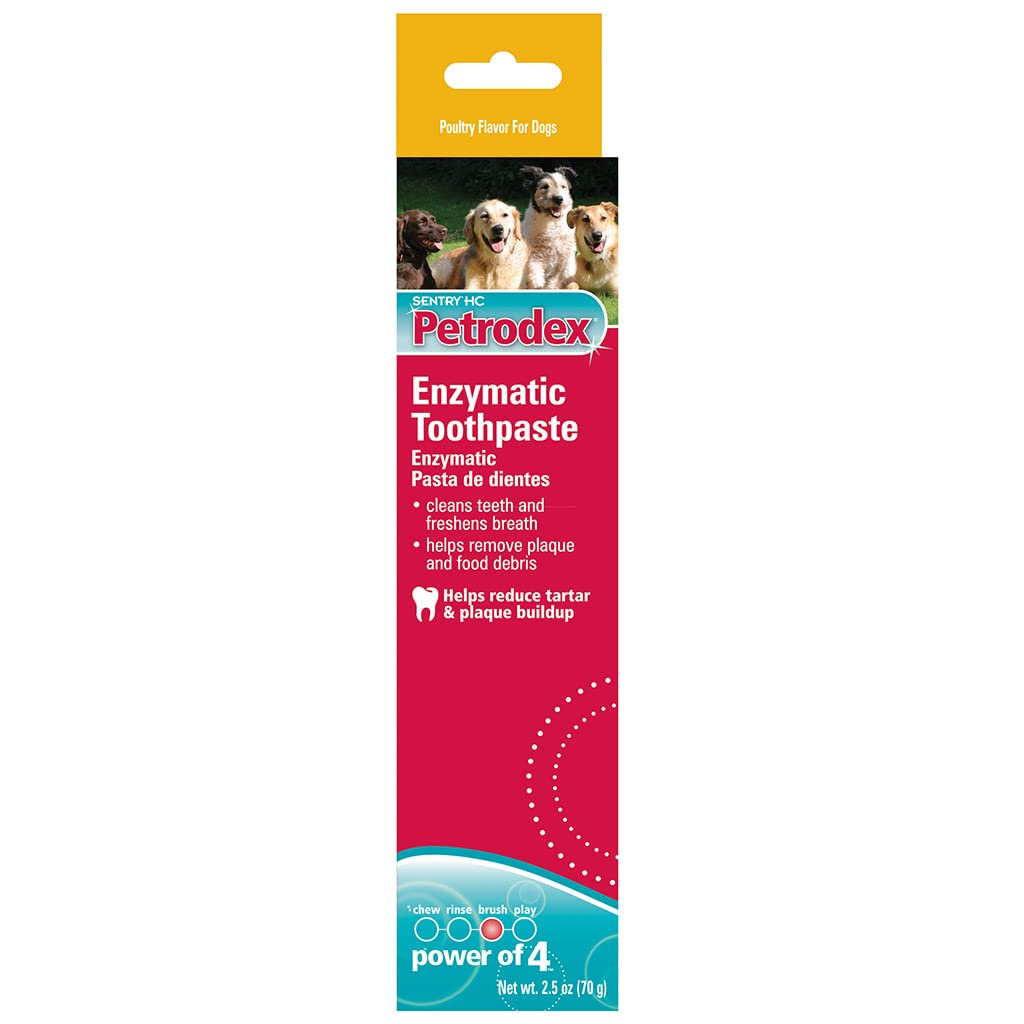 Sergeants Petrodex Poultry Flavored Toothpaste for Dogs 2.5oz
