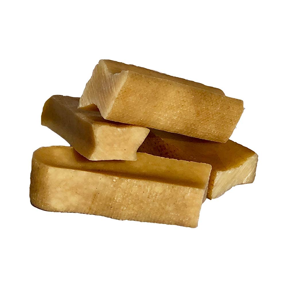 EcoKind Pet Treats Gold Himalayan Yak Cheese Dog Chew, Yak Dog Treats for Active Chewers, 100% Natural & Healthy Chew Sticks for