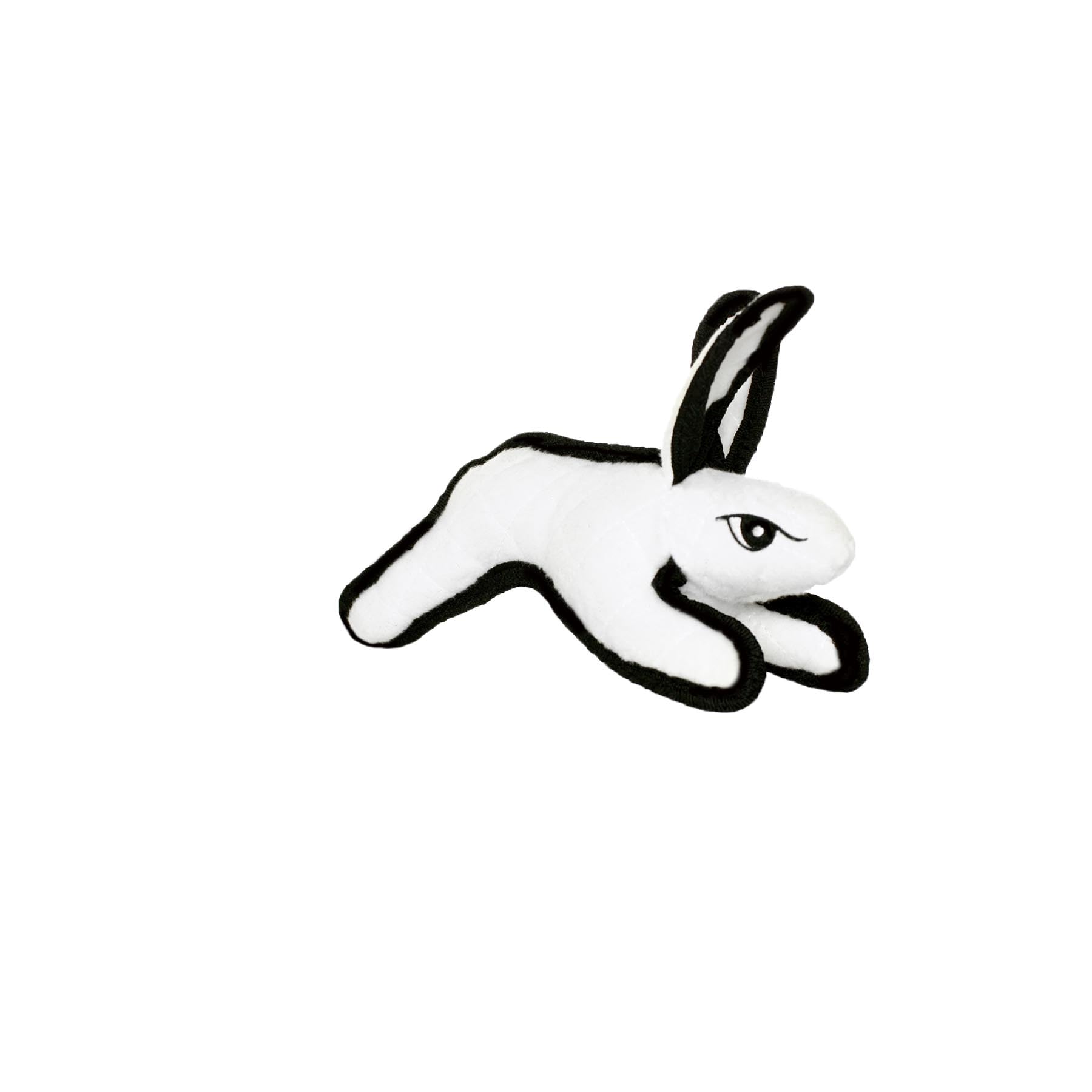 Tuffy - World'S Tuffest Soft Dog Toy - Barnyard Junior White Rabbit - Squeakers - Multiple Layers. Made Durable, Strong & Tough.