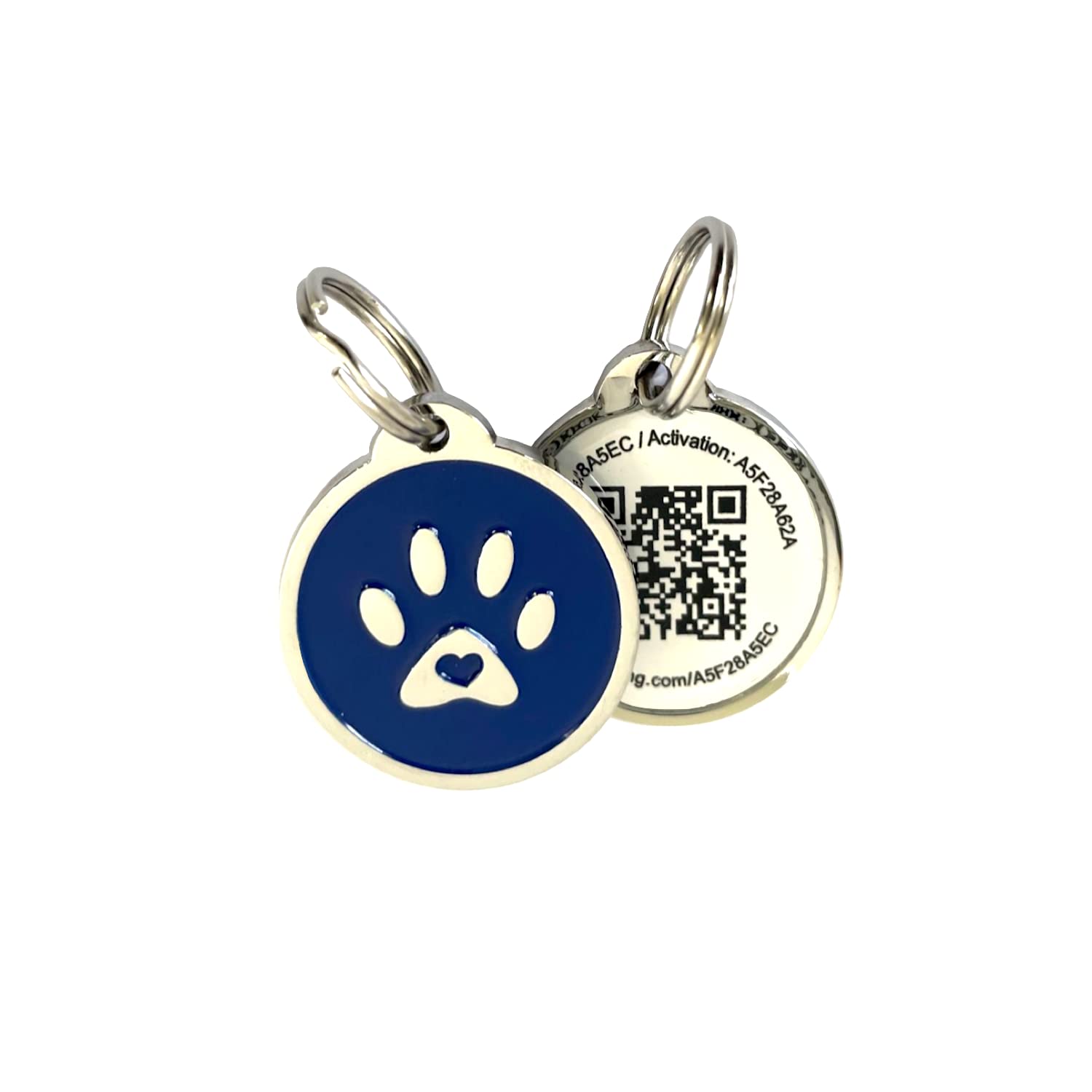 Pet Dwelling Premium Qr Code Pet Id Tags - Dog Tags And Cat Tags, Connect To Online Pet Profile, Receive Instant Scanned Tag Loc