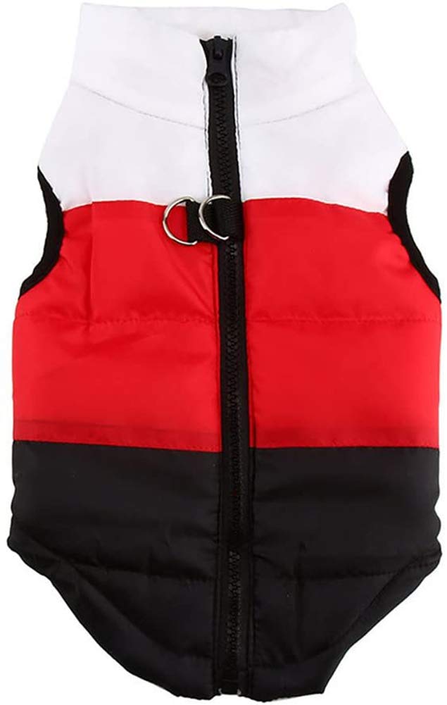 Marupet Winter Waterproof Windproof Vest Coat For Cold Weather - Warm Jacket For Small Medium Dogs (Not Suitable For Big Dogs) W