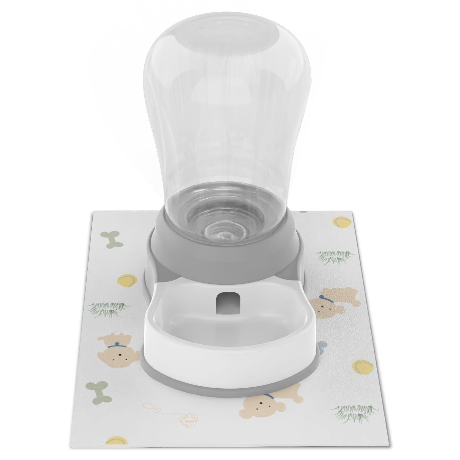 Automatic Dog Water Bowl Dispenser - Staltwo Premium Pet Water Dispenser With Non-Slip Mat, Large Capacity Water Feeder For Cats