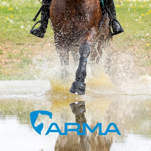 Shires Equestrian Equine Horse Arma Overreach Xx-Full Green Bell Boots