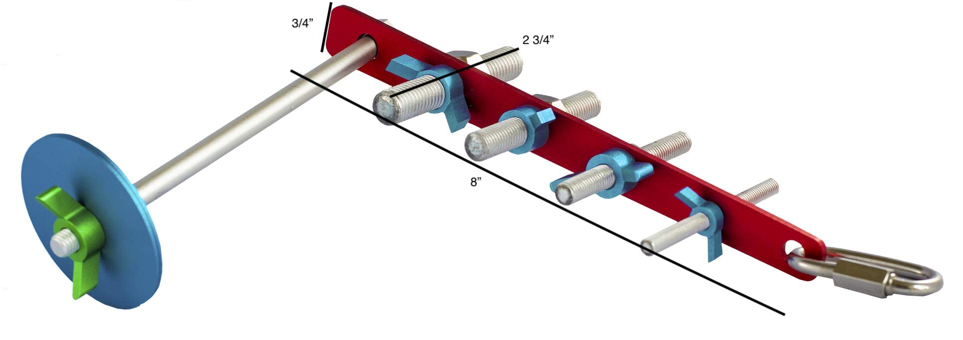 Strip Bird Foraging Toy | Non-Removable Wing Nuts | Durable Puzzle Enrichment Toy | Mind Game | Bird Cage Accessories For Medium