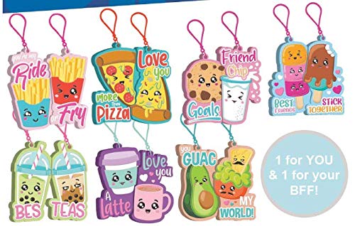 Bullsitoy Bff Charms 2 Pack - 1 For You - 1 For Your Bestie - Lot Of 4 Blind Bags