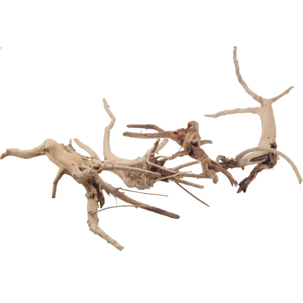 Emours Natural Driftwood Vine Branches Reptiles Aquarium Decoration Assorted Sizes,Small,4 Pieces