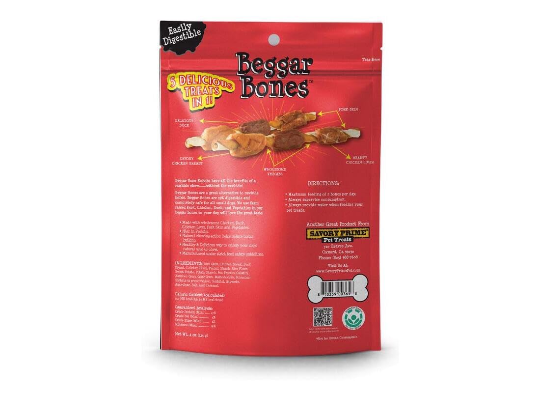 DOG TREATS KABOBS (Pack of 1)