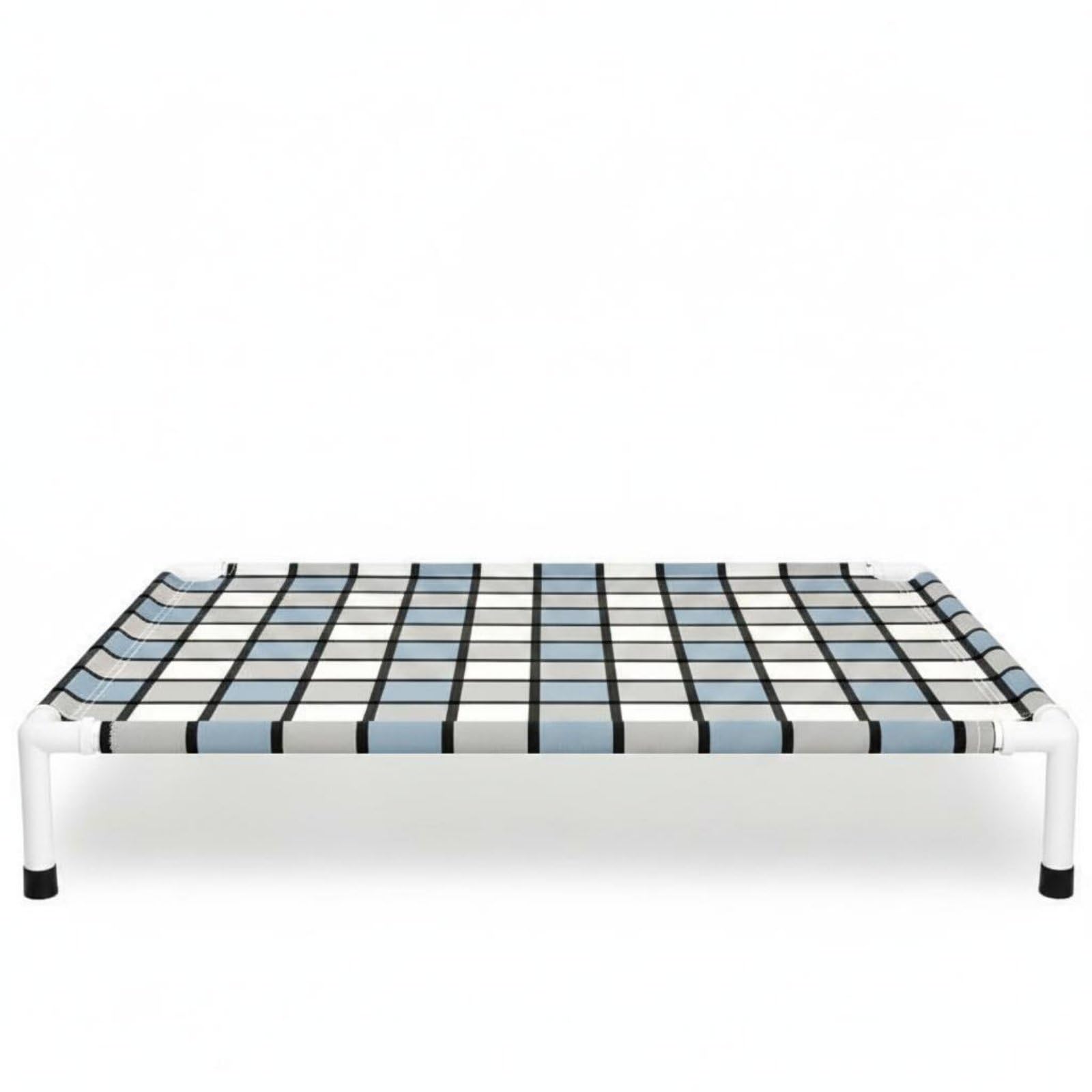 STYLEHEAVEN YearRound Elevated Dog Bed Removable Washable Raised Pet Bed Stainless Steel Frame Raised Pet Cot for Indoor, 51 X 