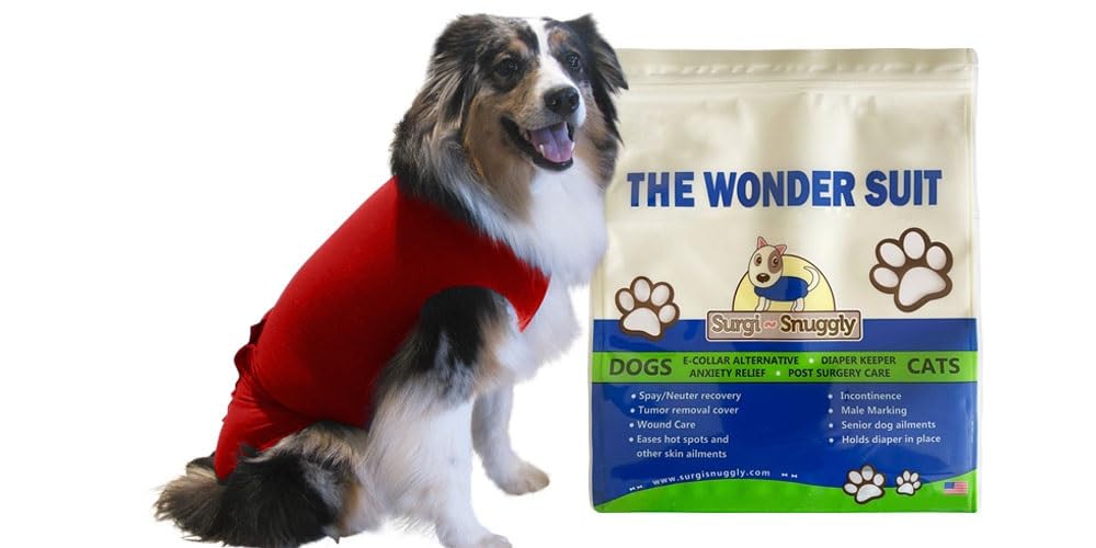 SurgiSnuggly Disposable Dog Diapers Female Or Male Dogs, Great Cover for Female Dog Diapers for Heat Cycle and Better Than Dog S