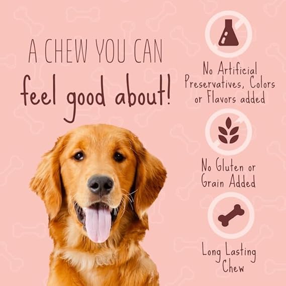 Better Belly Rawhide Twist Sticks Chews - Highly Digestible, 25 Count, No Artificial Colors or Flavors, Model P-94442-1
