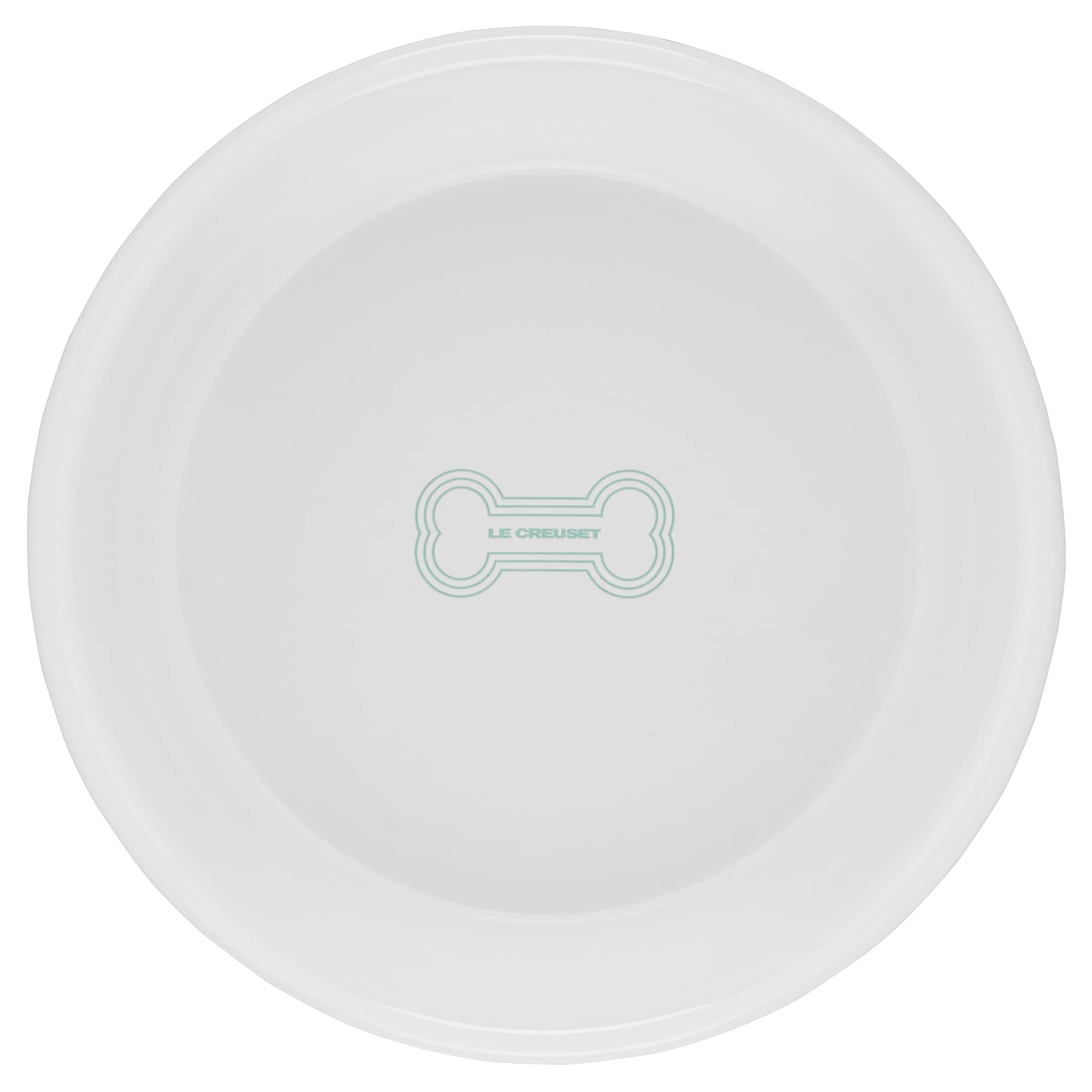 Le Creuset Enamel on Steel Large Dog Bowl, 6 Cups, Light Green