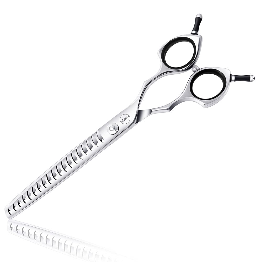 Hashimoto Chunker Scissors For Dog Grooming, 19 Teeth, 7.0 Inch, Light Weight