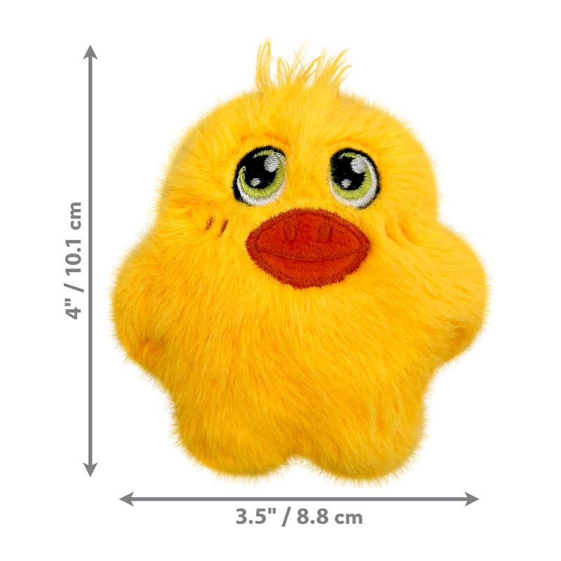 Kong Snuzzles Kiddos Mini Squeaker Dog Toy Extra Small (Duck)