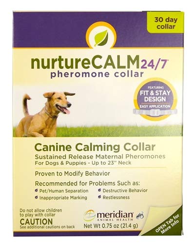 Nurturecalm 24/7 Canine Calming Pheromone Collar (Upto 23' Neck)
