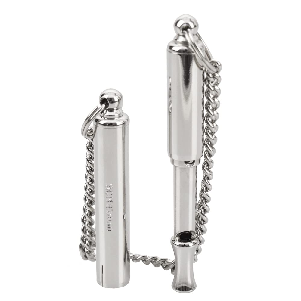 THE ACME | Dog Training Whistle Number 535 | Good Sound Quality, Weather-proof Whistles | Designed and Made in the UK | Nickel S