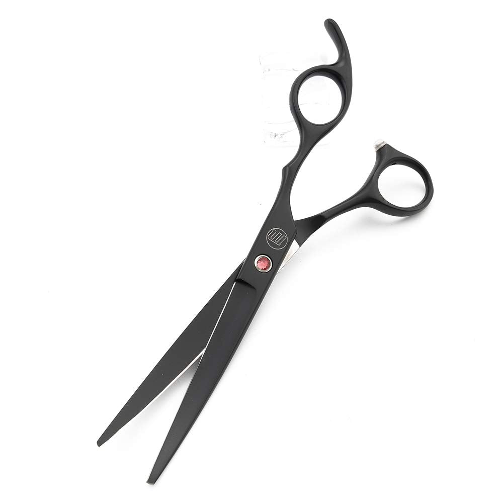Moontay 7 Dog Grooming Scissors Set - 4-Piece Stainless Steel Shears for Dogs, Cats & Pets, Black