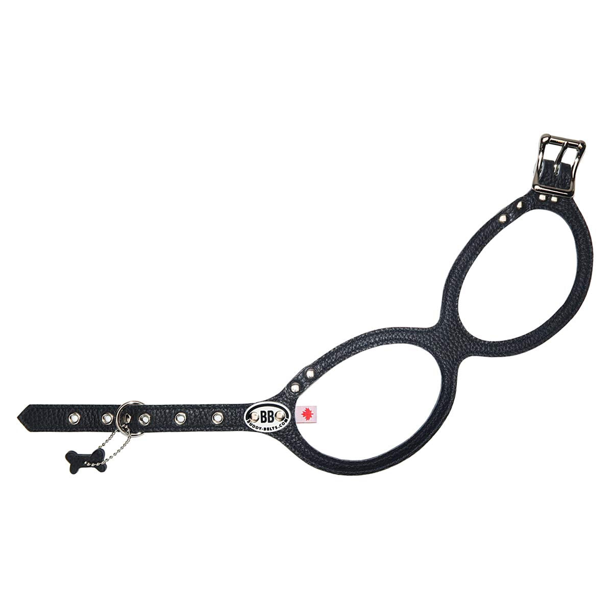Buddy Belt Harness Pebble Grain Black - Premium Edition (2.5)