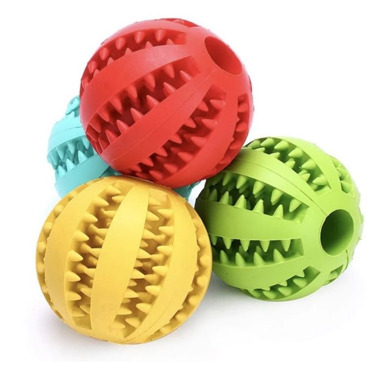 KittuPet QY BiteResistant Ball Training Dog bite Large Dog Molar Rod pet Supplies Dog Toy Golden Retriever Bouncy Ball The Mult