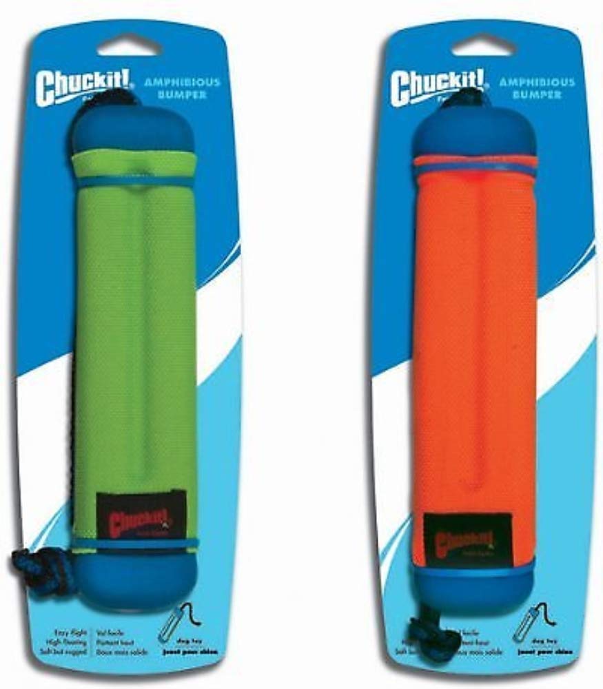 Chuckit! Amphibious Bumper Fetch And Float Dog Toy, Small (Assorted Colors)