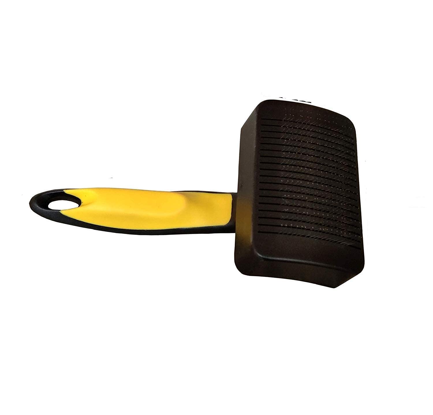 Pups&Pets Dog Grooming Plastic Auto Slicker Self Cleaning Hair Brush for Cats & Puppies Westage Hair Removal Slicker Brush