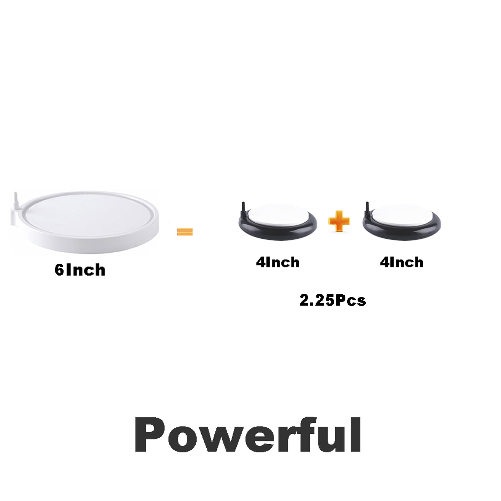 Carefree Fish Aquarium Nano Air Stone Disk Fish Tank Bubble Stone Disc 1.4/2/4/6/8 Inch