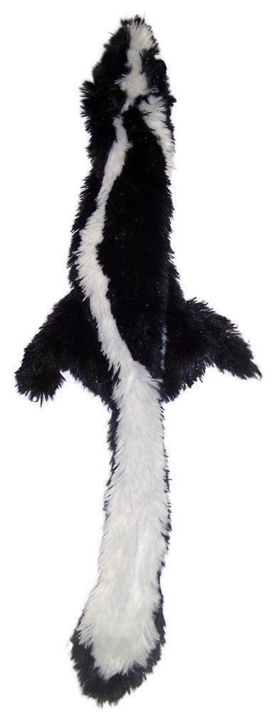 Spot Mini Skinneeez | Stuffless Dog Toy With Squeaker For All Dogs | Tug-Of-War Toy For Small And Large Breeds | 14'' | Skunk De